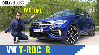 VW T Roc R 2023 facelift  The Newely Updated TRoc gets an 300hp R version [upl. by Allcot]