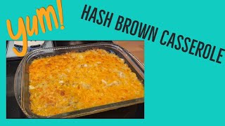 Cracker Barrel Copycat Hashbrown Casserole [upl. by Napas]