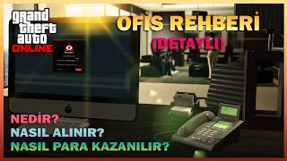 GTA ONLINE  OFİS DETAYLI İNCELEMESİ  CEO OLMAK amp PARA KAZANMAK [upl. by Hannej]