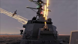 DCS World Simulation CIWS vs MiG29 4K 60 FPS ULTRA [upl. by Cyrie]