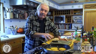 Corn Fritters  Jacques Pépin Cooking At Home  KQED [upl. by Aenert548]