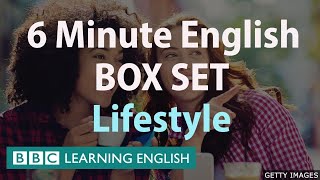 BOX SET 6 Minute English  Lifestyle English megaclass One hour of new vocabulary [upl. by Alys250]