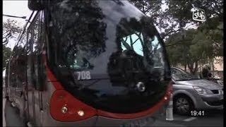 Inauguration du TramBus Nîmes [upl. by Gwenneth]