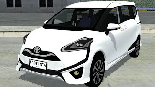 Toyota Sienta Q 2021 BUSSID Bus Simulator Indonesia [upl. by Aniat]