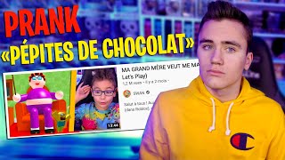 Jaurais jamais du faire ce prank pépites de chocolat [upl. by Carny]