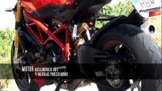 TEST DUCATI STREETFIGHTER 1098S [upl. by Aneerb]