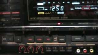 Sansui SX1130 receiver with multisystem AM Stereo [upl. by Refotsirhc342]