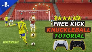 PES 2019  free kick knuckleball  Tutorial PS5PS4 PS3 [upl. by Konstantin]