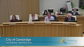 City of Cambridge City Council  November 6 2018 [upl. by Iams]