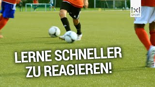 C und BJugend Fußballtraining Dreifarbenspiel [upl. by Atinat544]