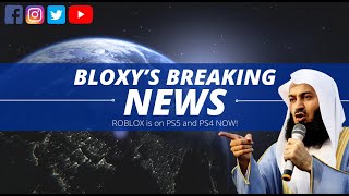 Bloxys Breaking News ROBLOX on PS5 and PS4 [upl. by Jorey860]