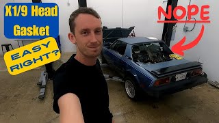 Replacing the Head Gasket on My X 19 What You Need to Know and How Not to Lose Your Mind Doing it [upl. by Eyt]