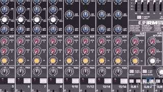 zZoundscom Mackie ProFX16 Effects Mixer with USB [upl. by Eul]