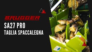 Taglia Spacca Legna Brugger SA27 Pro Presentazione Del Prodotto [upl. by Adnahcir]