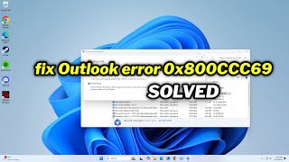 FIXED Outlook error 0x800CCC69 in windows 1011 [upl. by Lemay]