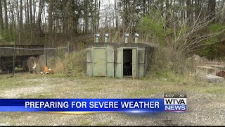 Storm preparation underway in Tishomingo County [upl. by Jaye303]