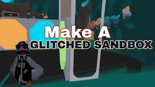 How to Make a GLITCHED SANDBOX in YEEPS [upl. by Tandie]