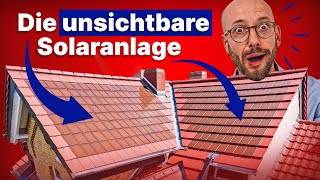 PV Anlage mit Solardachziegeln  Dieses Dach macht Strom und sieht geil aus [upl. by Cock]