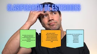 CLASIFICACIÓN DE ESTEROIDES ANDROGENOS FUNCIONES SEGÚN CADA FAMILIA [upl. by Crofoot855]