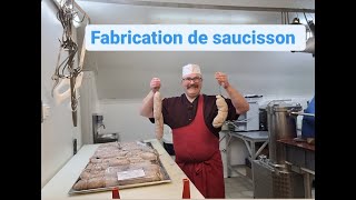 Recette Charcuterie  Fabrication de Saucisson [upl. by Yurt]