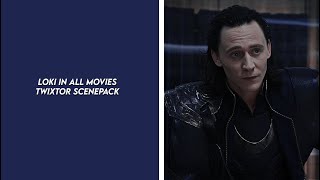 loki in all movies twixtor scenepack [upl. by Kammerer]