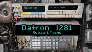 Repairing amp Testing Datron Wavetek 1281 85 Digit Multimeter [upl. by Gabe]