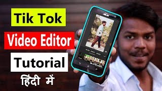 Tik Tok Best Video Editor For Android App  Tik Tok Me Video Edit Kaise Kare  edit video in tik tok [upl. by Ennairol519]