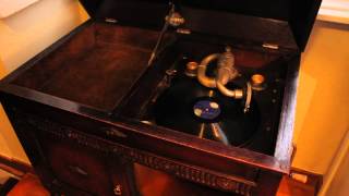 1920s Oak Cased Gramophone Gilbert [upl. by Demy975]