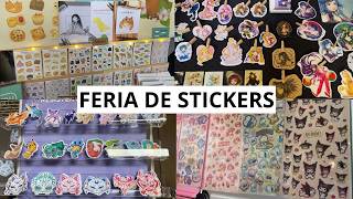 LA FERIA DE STICKERS MAS GRANDE DE ARGENTINA RECORREMOS STICKER FEST [upl. by Roley]