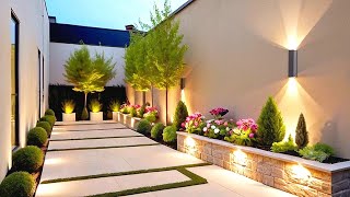 100 Modern Home Garden Landscaping Ideas 2024 Backyard Garden Wall Designs  Front Yard Gardens P9 [upl. by Sheets678]