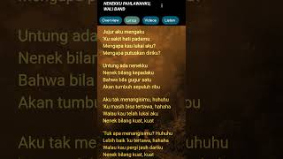 Lirik Lagu Nenekku Pahlawanku short lirik pustakamusik nenekkupahlawanku [upl. by Aisya152]