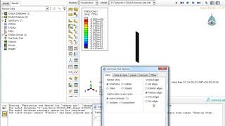 ABAQUS  Calculating stress Triaxiality using filed output [upl. by Coombs]