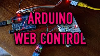 Arduino Web Control  Yii2  WebSocketRatchet  aREST  ENC28J60 mini [upl. by Ettegirb]