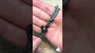 Cómo Hacer la Pulsera de Paracord Náutica con Dije de Ancla  Paso a Paso [upl. by Ahtiek791]