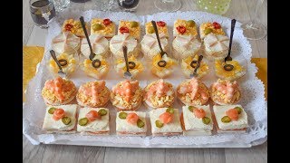 CANAPÉS Y APERITIVOS fáciles ¡5 nuevas RECETAS [upl. by Ffilc]