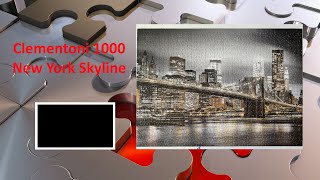 Clementoni 1000 New York Skyline [upl. by Carrol]