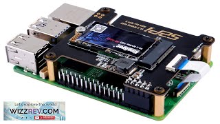 52Pi N05 M2 2242 PCIe To NVMe Top Extension Adapter Board Review [upl. by Shah]