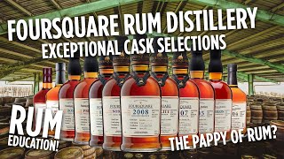 Foursquare Rum Distillerys Exceptional Cask Selections  Rum Education  Quick Sips [upl. by Atenahs106]