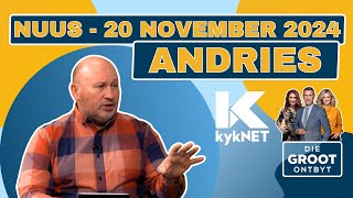 Koerantbespreking  Andries Cornelissen  Bulletin  20 November 2024 [upl. by Ataynik]