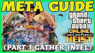 GTA Online Cayo Perico In Depth META Guide Part 1  Gather Intel [upl. by Grindle175]