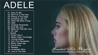 Adele Songs Playlist 2021  Top Tracks 2021 Playlist  Billboard Best Singer Adele GREATEST [upl. by Xirdnek]