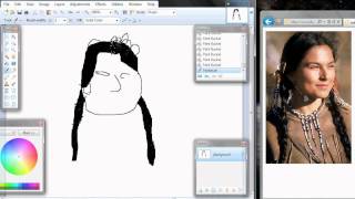 How to Draw Sacagawea [upl. by Airyk6]