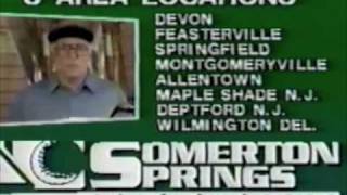 Somerton Springs Golf Shoppes commercial with Richie Ashburn  1989 [upl. by Nitsuga479]