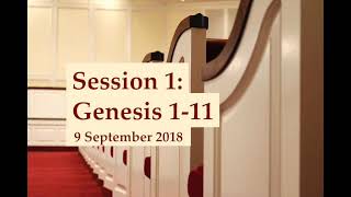 The Five Books of Moses A journey through the Pentateuch Session 1 Genesis 111 [upl. by Amzaj913]