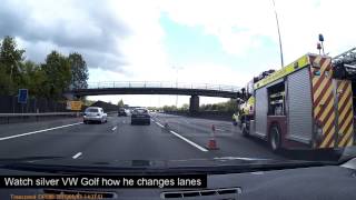 DRIVING MAD  M25 after collision [upl. by Rossi]