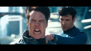 Star Trek Into Darkness  Spock VS Khan End Fight HD Full Scene [upl. by Saffian]