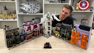 LEGO HARRY POTTER DIAGON ALLEY REVIEW [upl. by Stevens]