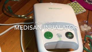 How to use Medisana Inhalator for inhalation health DIY [upl. by Ulick]