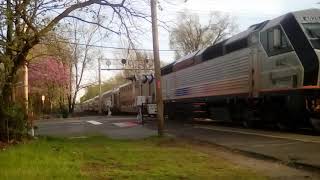 NJT 4025 Flies into Radburn Station Fair Lawn NJ [upl. by Aciraj959]