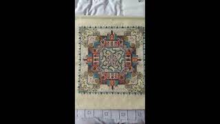 Martina Rosenberg  Chatelaine  Victorian garden mandala  cross stitch [upl. by Ardelis]